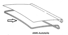 Kofferraumdichtung Audi 100 Coupe S