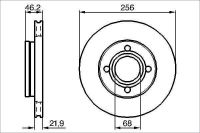 Bremsscheibe ATE Ø 256 x 22mm Audi 80 90 100 200 1977-91