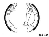 Bremsbackensatz ATE Audi 80 90 100 200 VW Passat 1977-91